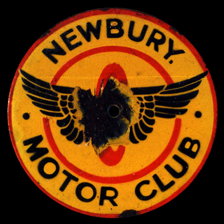 Newbury Motor Club Car Badge