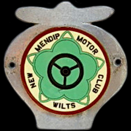 New Mendip Motor Club Wilts  Car Badge