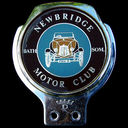 Newbridge Motor Club Bath Somerset Car Badge