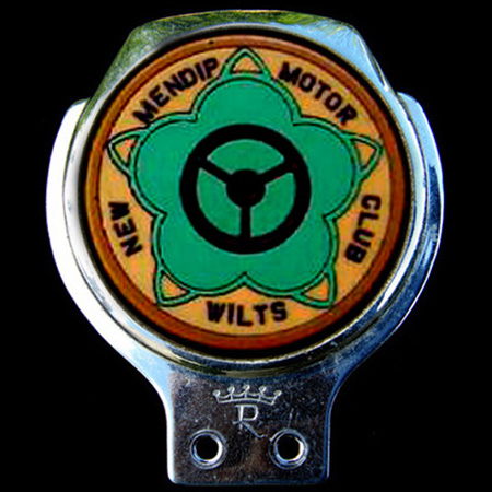 New Mendip Motor Club Wilts  Car Badge