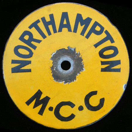 Northampton Motor Cycle Club Car Badge