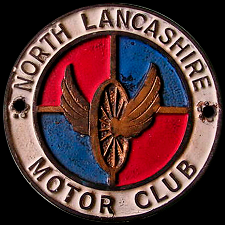 North Lancashire Motor Club Car Badge