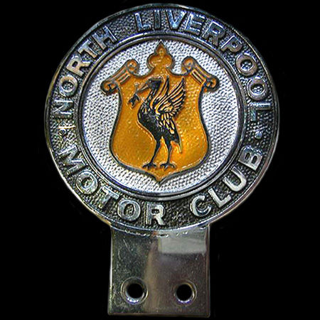 North Liverpool Motor Club Car Badge