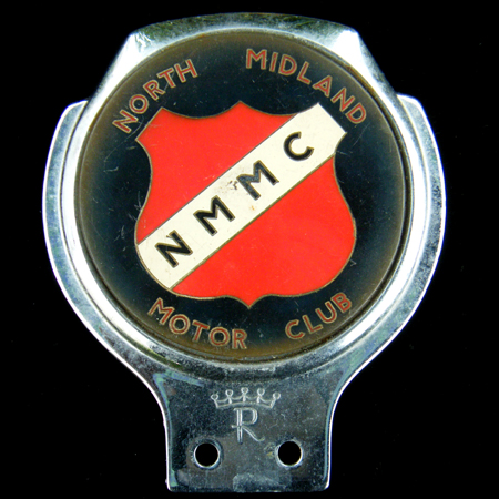 North Midland Motor Club Car Badge