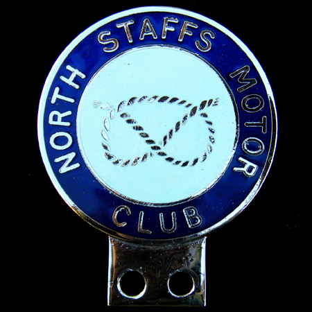 North Staffs Motor Club Car Badge