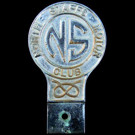 North Staffs Motor Club Car Badge