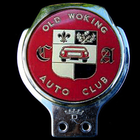Old Woking Auto Club  Car Badge