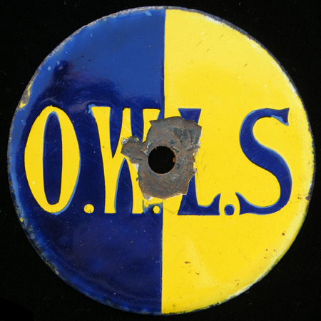 O W L S Car Badge
