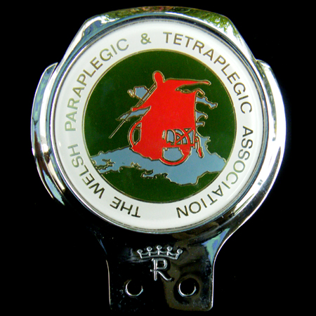 The Welsh Paraplegic & Tetraplegic Association Car Badge