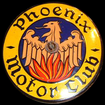 Phoenix Motor Club Car Badge