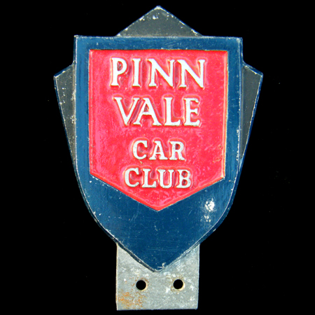 Pinn Vale Car Club Car Badge