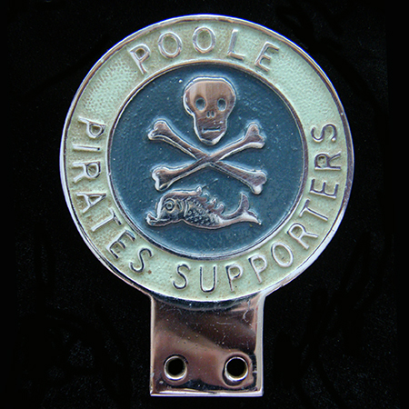 Poole Pirates Supporters Car Badge