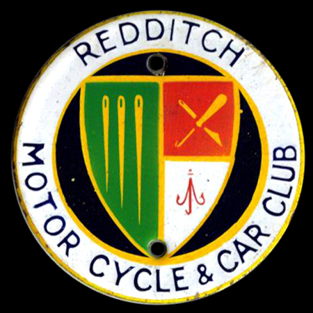 Redditch Motor Cycle & Car Club Car Badge