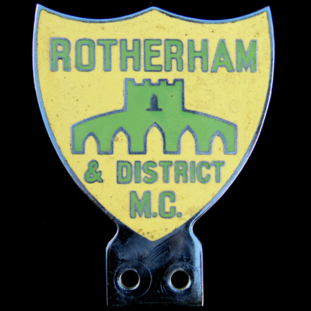Rotherham & District Motor Club Car Badge