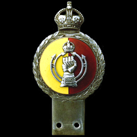 Royal Armoured Corps (1941-55) other (1939-41) Car Badge