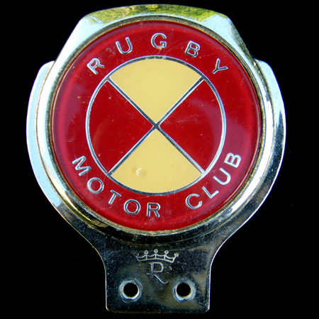 Rugby Motor Club Car Badge