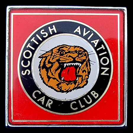 Scottish Avation Car Club Car Badge