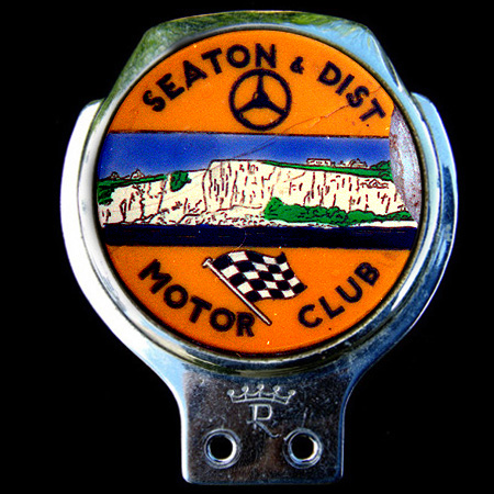 Seaton & District Motor Club Car Badge