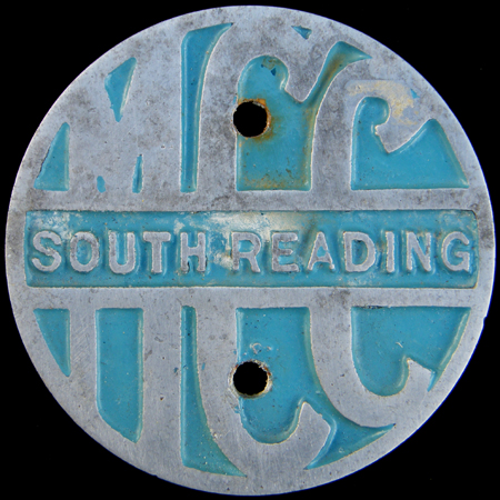 South Reading Motor Cycle Club Car Badge