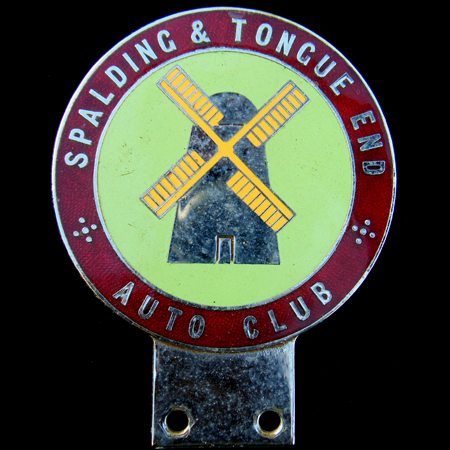 Spalding & Tongue End Auto Club Car Badge
