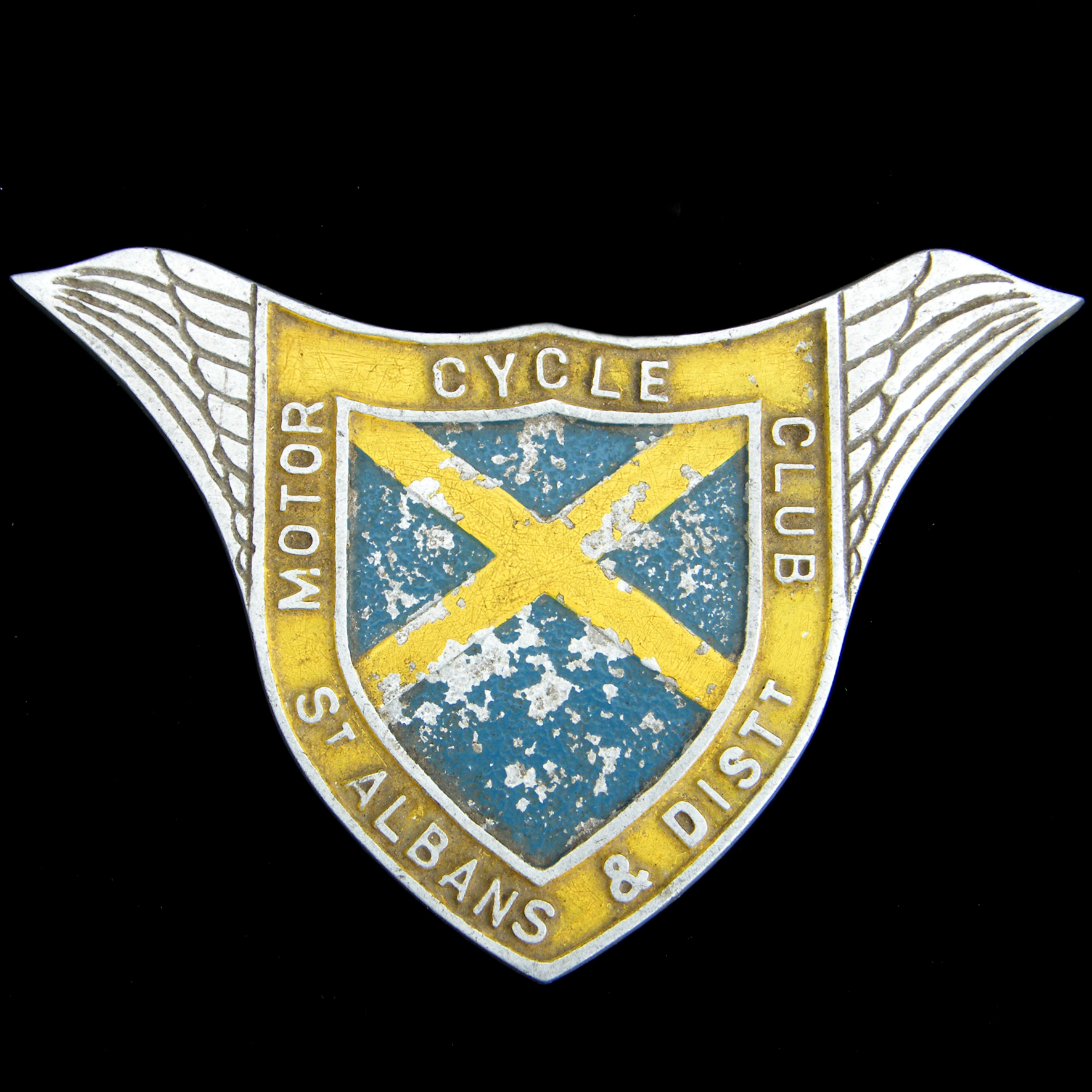 St Albans & District Motor Cycle  Car Badge