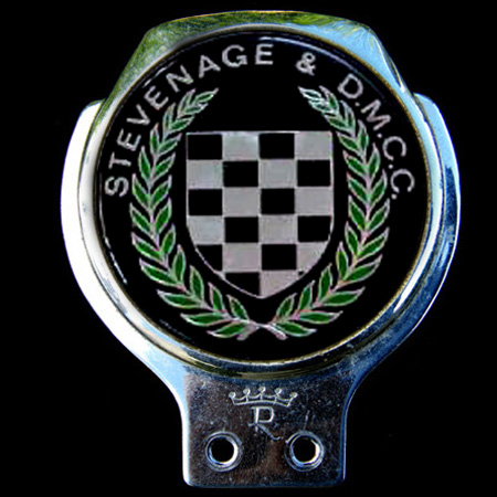 Stevenage & District Motor Cycle Club Car Badge