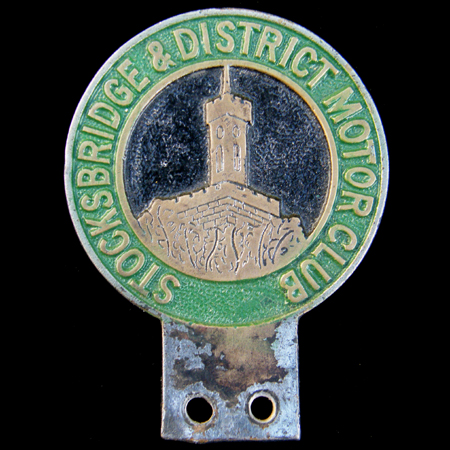 Stocksbridge & District Motor Club Car Badge