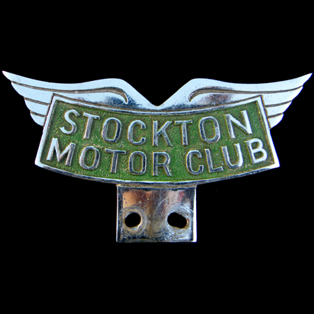 Stockton Motor Club Car Badge