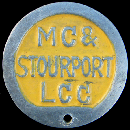 Stourport Motor Cycle & Light Car Club Car Badge