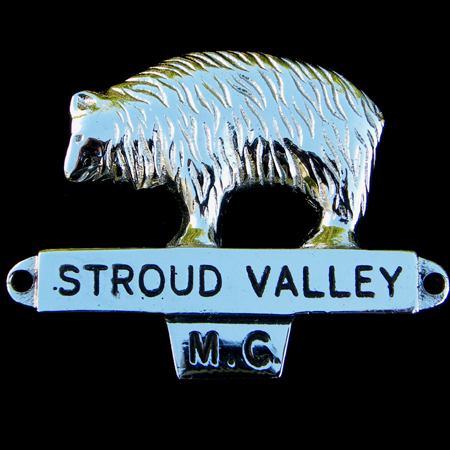 Stroud Valley Motor Club Car Badge