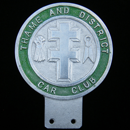 Thame and District Car ClubCar Badge