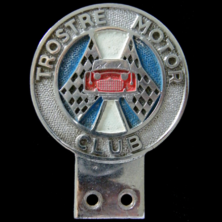 Trostre Motor Club Car Badge