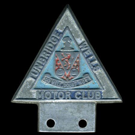 Tunbridge Wells Motor Club Car Badge