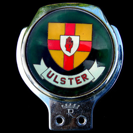 Ulster Car Badge