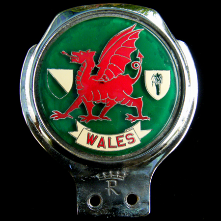 Wales Car Badge