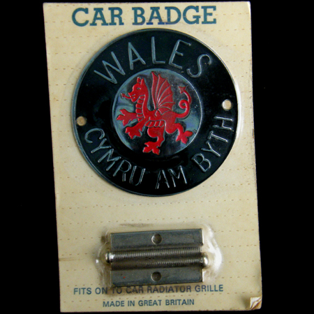 Wales Cymru am Byth Car Badge