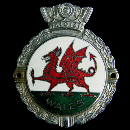 Wales Car Badge