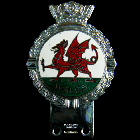 Wales Car Badge 