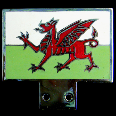 "Welsh Dragon" Car Badge