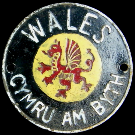 Wales Cymru am Byth Car Badge