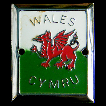 Wales Cymru Car Badge
