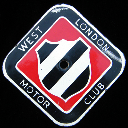 West London Motor Club Car Badge