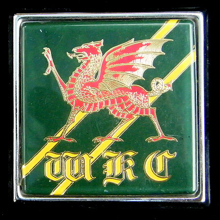 Welsh Kennel Club (W.K.C.) Car Badge