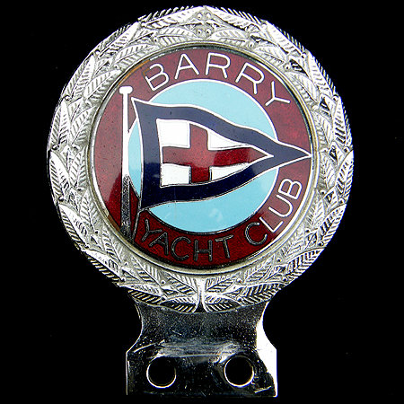 Barry Yacht Club Car Badge