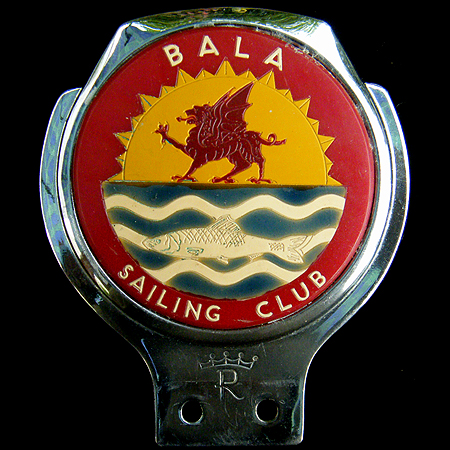 Bala Sailing Club Car Badge