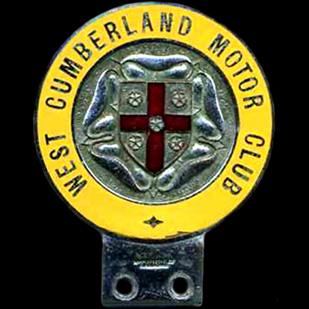 West Cumberland Motor Club  Car Badge
