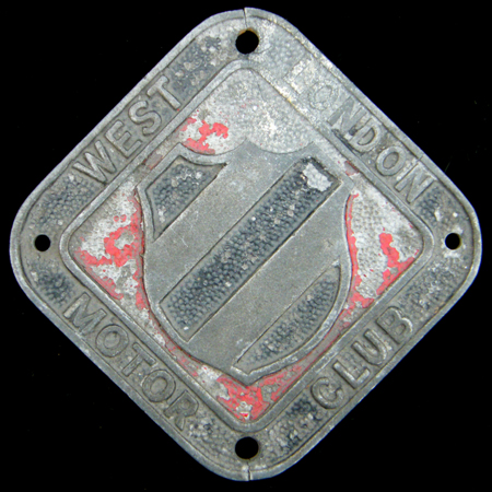 West London Motor Club  Car Badge