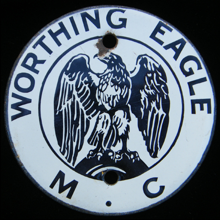 Worthing Eagle Motor Club Car Badge
