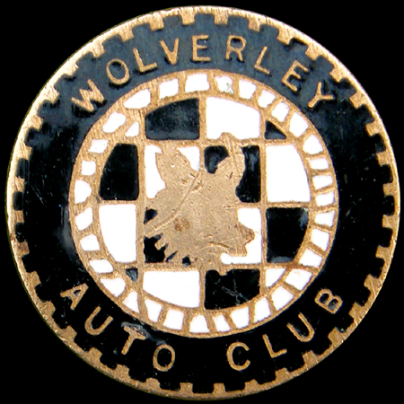 Wolverley Auto Club Lapel Badge 