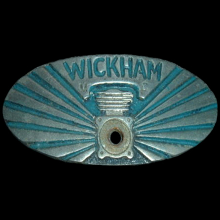 Wickham Motor Club Car Badge